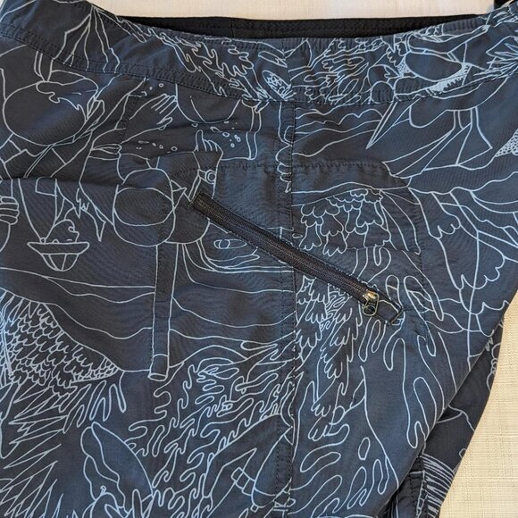 Patagonia‎ Men's Wavefarer II Blue Board Shorts - Picture 4 of 6